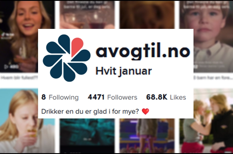 skjermbilde av avogtil sin tiktok