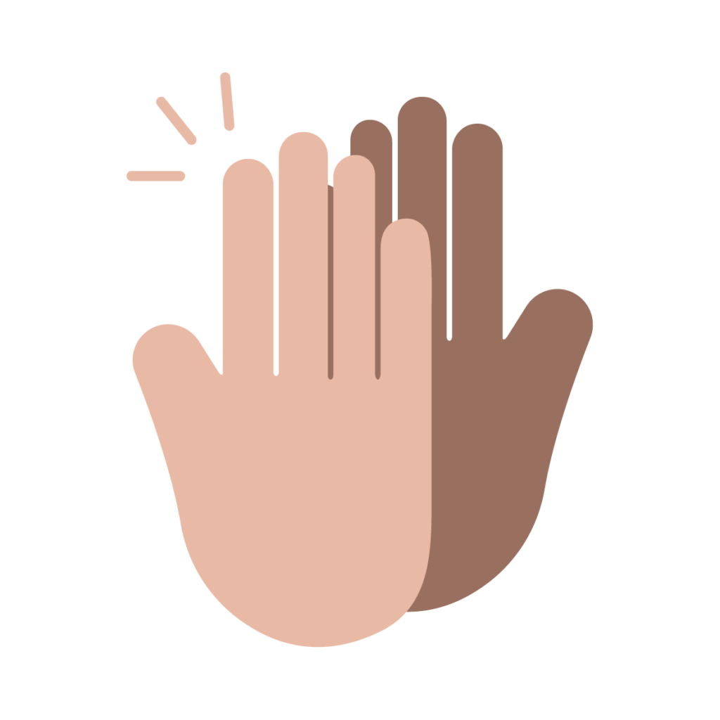 high five